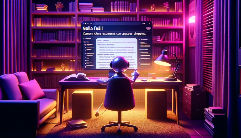 Guía Fácil: Cómo Hacer Resúmenes con ChatGPT en Pasos Simples