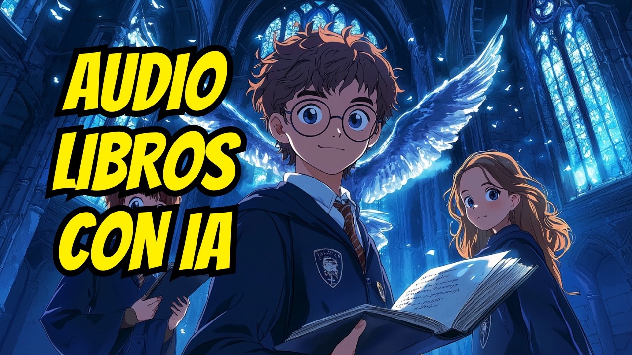 Crea audiolibros automáticos con inteligencia artificial